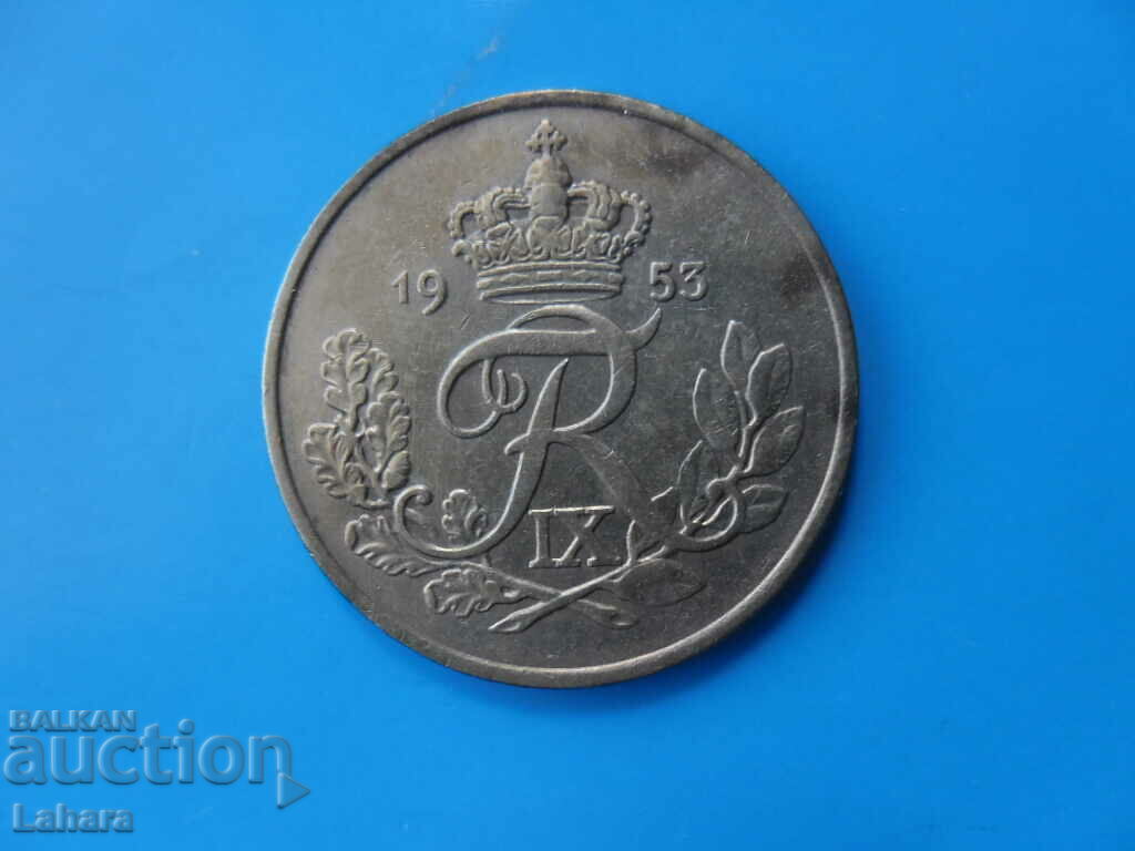 25 оре 1953 г. Дания с цена 1.00 лв. | € 0.51 25 оре 1953 г. Дания с цена 1.00 лв. | € 0.51