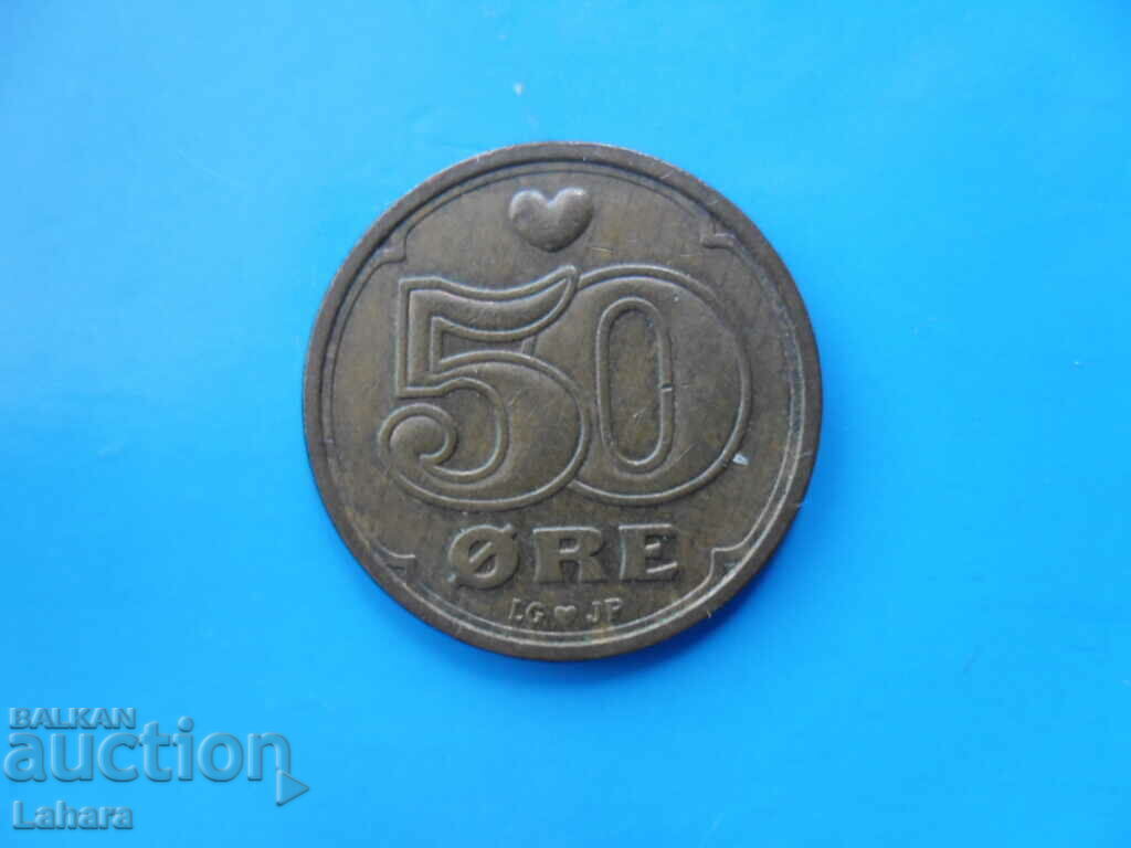 50 Ore 1992 Denmark 50 Ore 1992 Denmark