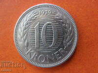 10 kroner 1979 Denmark