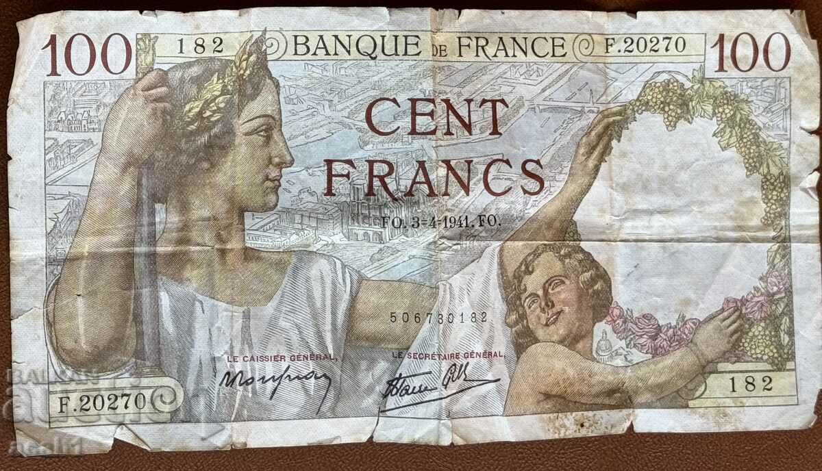 France 100 Cent/CENT 1941