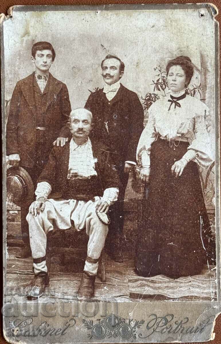 Кабинетна Фотография Пловдив 1904 год