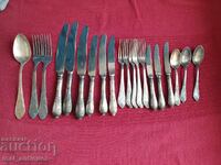 Silver plated utensils