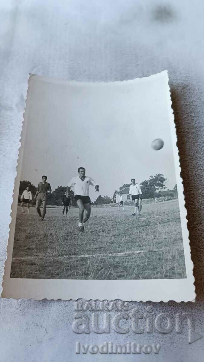 Photo Kubrat Football match at the stadium 1969