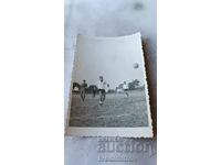 Photo Kubrat Football match at the stadium 1969