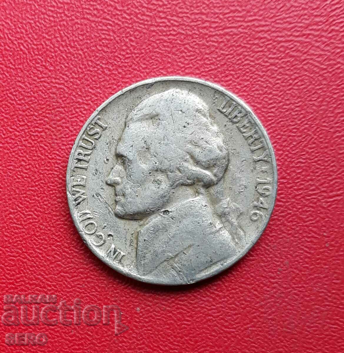 USA-5 cents 1946