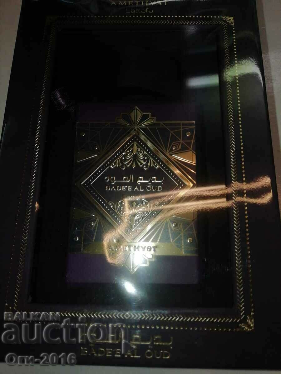 Lattafa Eau de Parfum, Bade'e al Oud Amethyst, Unisex, 100 m with price 58.00 BGN | € 29.65 Lattafa Eau de Parfum, Bade'e al Oud Amethyst, Unisex, 100 m with price 58.00 BGN | € 29.65