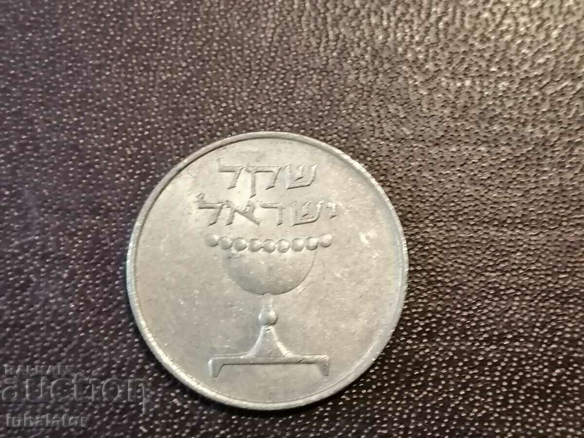 Israel 1 shekel 1980