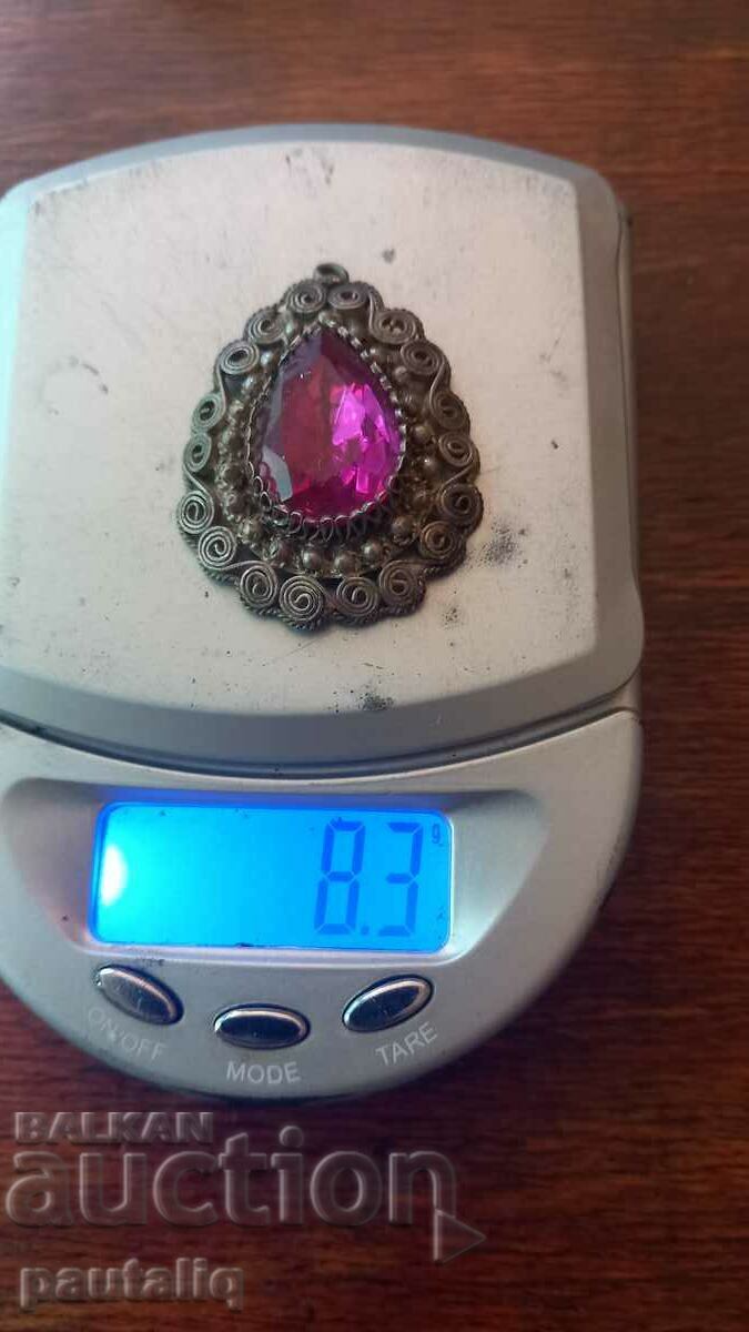 Delivery of OLD SILVER FILIGREE PENDANT Delivery of OLD SILVER FILIGREE PENDANT