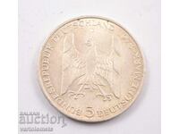 5 марки 1978 - Германия  ФРГ, сребро 625/ 11,2 гр.