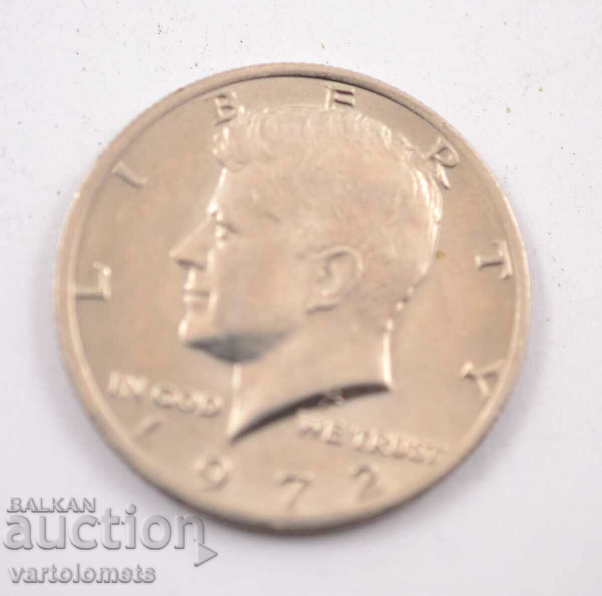 ½ dolar 1972 - SUA Kennedy Half Dollar