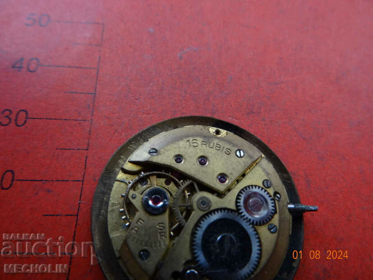 MECHANISM MOVEMENT OMEGA - unitas 198 - 5 MECHANISM MOVEMENT OMEGA - unitas 198 - 5