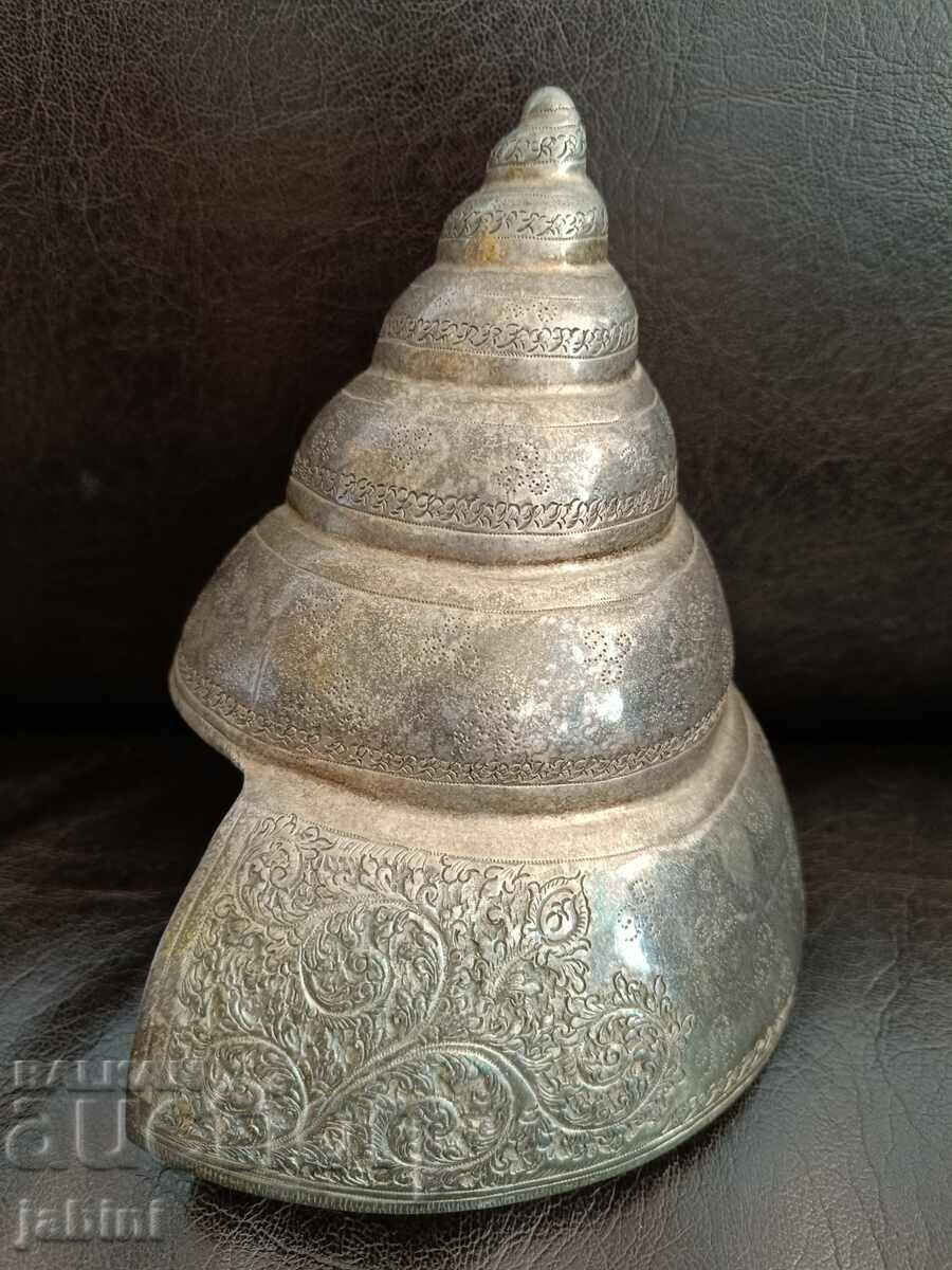 Silver shell from Cambodia