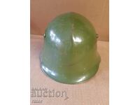 Old Bulgarian military helmet of the German model M 36. VSV