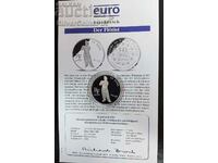 Silver 10 Francs/ 1.5 ECU Flutist 1996 France