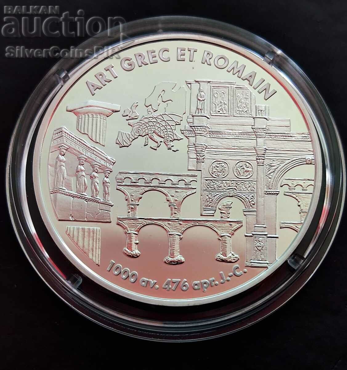Silver 6.55957 Franc Greco-Roman Art 1999 France
