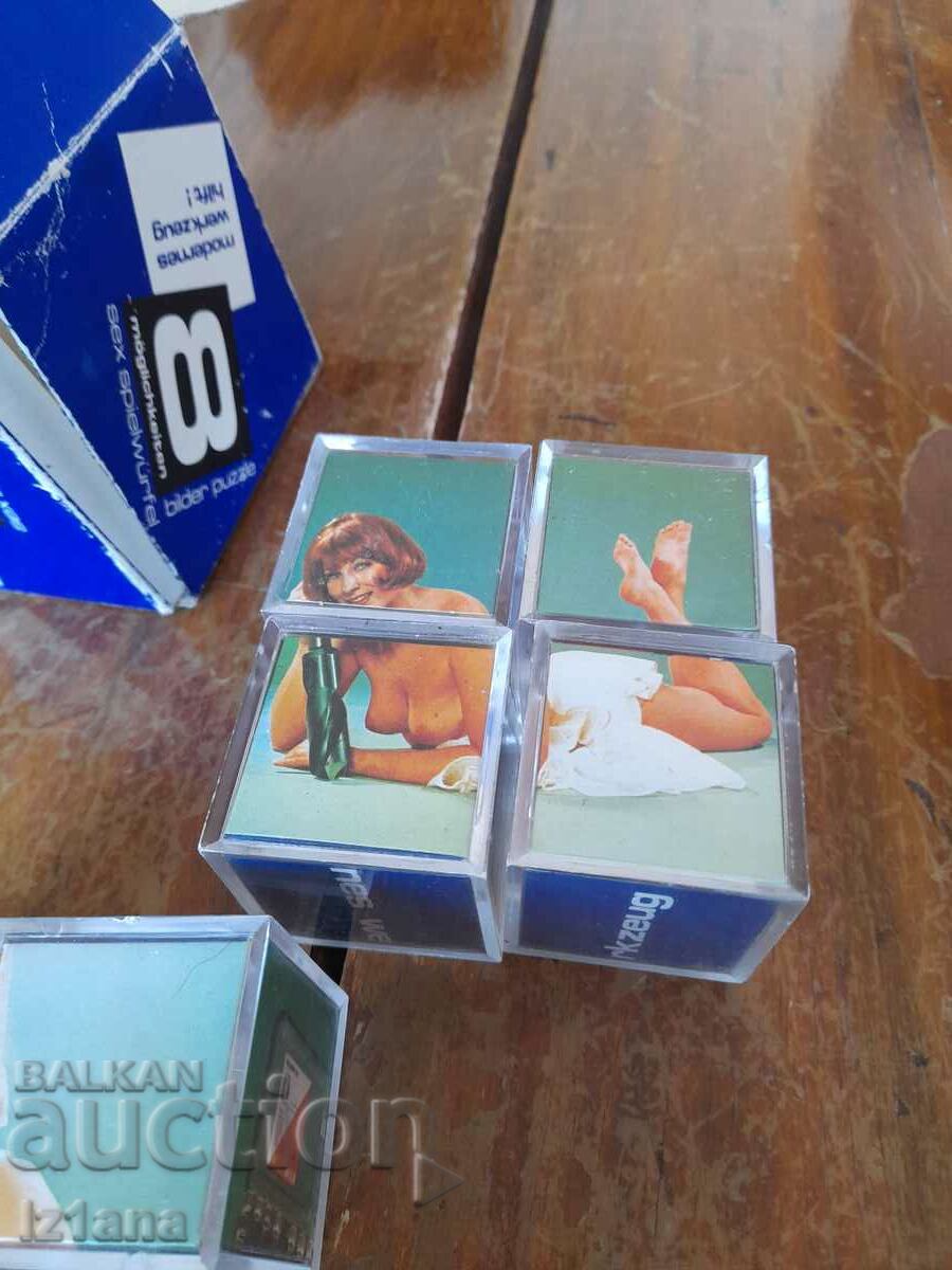 Auction Old ad-erotic puzzle Huber Auction Old ad-erotic puzzle Huber