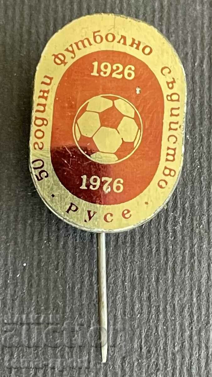 752 Bulgaria marchează 50 de ani. Arbitru de fotbal Ruse 1976