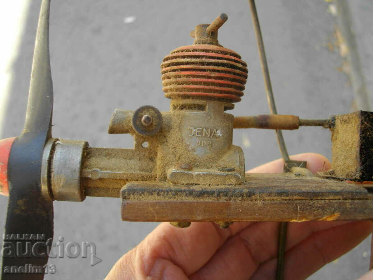 OLD AIRCRAFT WITH JENA DDR ENGINE MODEL AIRCRAFT - 6 OLD AIRCRAFT WITH JENA DDR ENGINE MODEL AIRCRAFT - 6