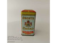 Cutie de cacao din metal vechi Droste Cacao 100gr #5625