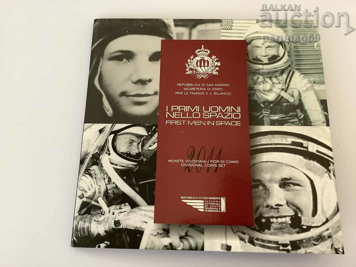 San Marino Complete set / lot up to 5 euros 2011 year GAGARIN