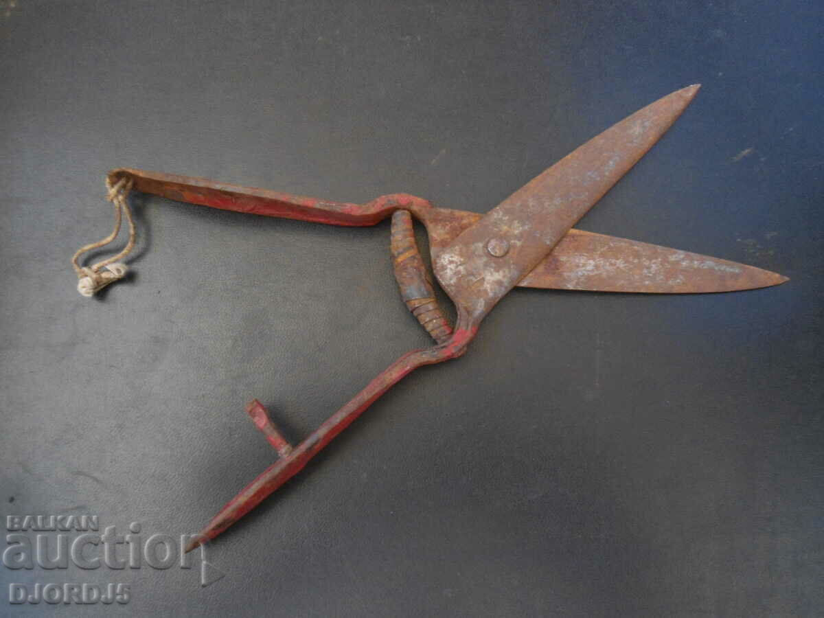 Old forged scissors, marking with price 4.00 BGN | € 2.05 Old forged scissors, marking with price 4.00 BGN | € 2.05
