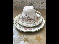 Set de ceai triplu Churchill-STAFFORDSHIRE