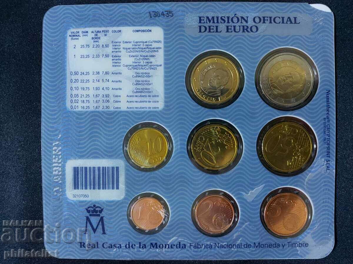 Auction Spain 2003 -Complete bank euro set from 1 cent to 2 euros Auction Spain 2003 -Complete bank euro set from 1 cent to 2 euros