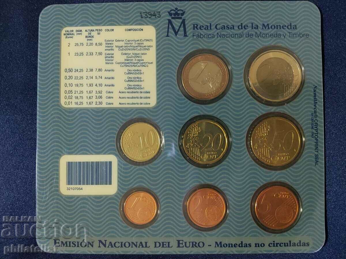Auction Spain 2004 -Complete bank euro set from 1 cent to 2 euros Auction Spain 2004 -Complete bank euro set from 1 cent to 2 euros