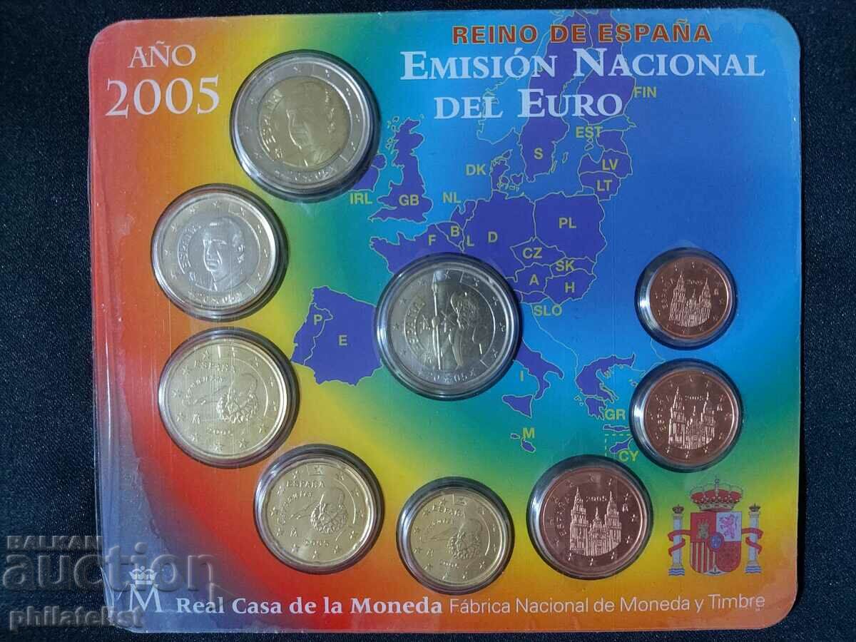 Spania 2005 - Set Complet Banca Euro + 2 Euro Don Quijote cu preț 60.00 BGN | € 30.68