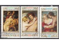 BK 2693-2695 400 years from the birth of Raphael, machine-stamped