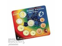 Испания 2009 –Комплектен банков евро сет от 1 цент до 2 еврo