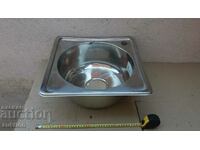 stainless steel sink