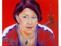 Portrait of Tatyana Doncheva - artist Vesco Stein