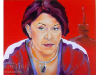 Portrait of Tatyana Doncheva - artist Vesco Stein