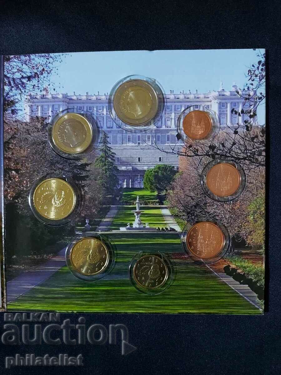 Auction Spain 2015 – Complete bank euro set from 1 cent to 2 euros Auction Spain 2015 – Complete bank euro set from 1 cent to 2 euros