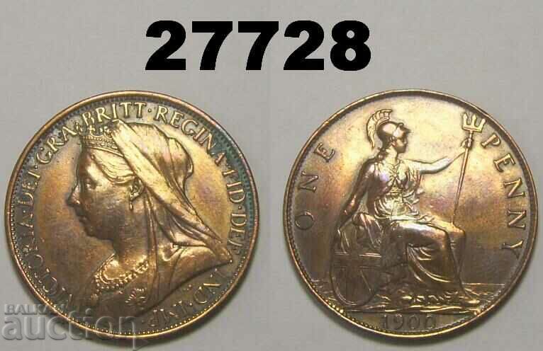 Marea Britanie 1 pence 1900