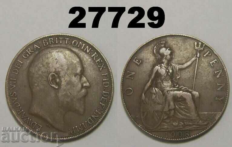 Marea Britanie 1 penny 1908