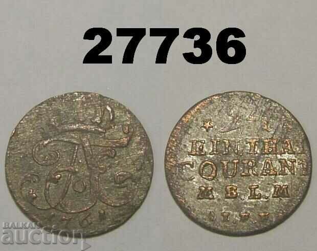 Mecklenburg-Strelitz 1/24 Thaler 1761 Σπάνιο