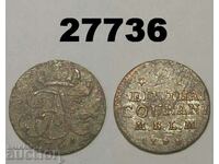 Mecklenburg-Strelitz 1/24 Thaler 1761 Rare