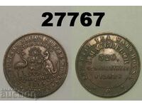 Sydney J. MacGregor 1/2 penny 1855 Australia