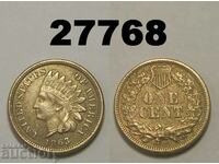 Moneda de 1 cent 1863 a Statelor Unite