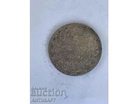 silver coin 5 francs France 1846 silver