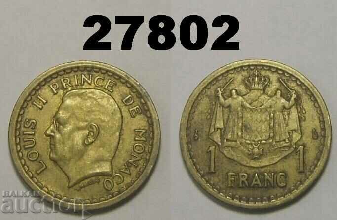 Monaco 1 franc ND (1943)