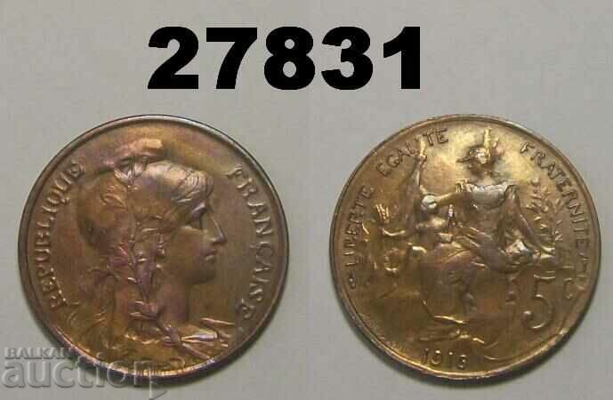 Franta 5 centimes 1916 excelent