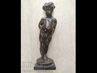 Plastic sculpture brass bronze