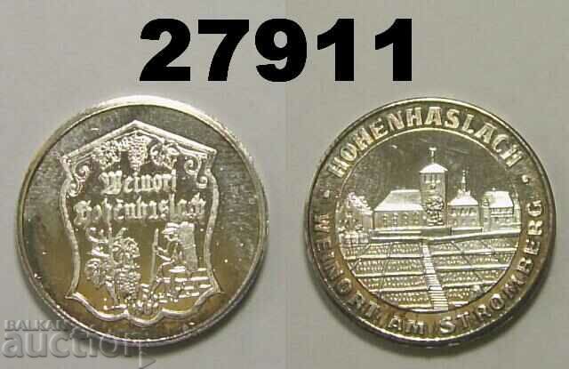 Hohenhaslach Weinort am Stromberg 1981 Token