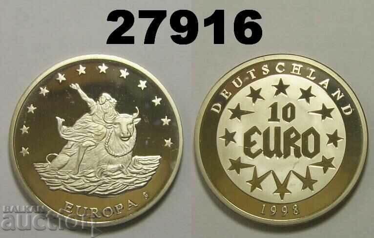 Γερμανία Μετάλλιο 10 EURO 1998 DEUTSCHLAND