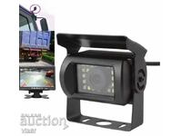 Reversing camera for trucks, buses, road construction +LED