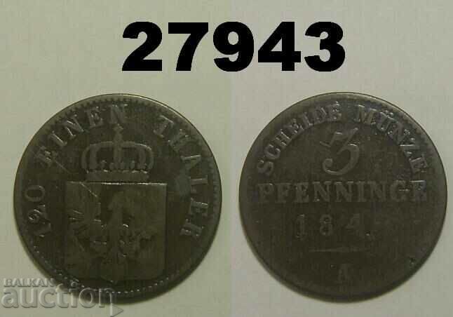 Prusia 3 pfennig 184.. O Germania