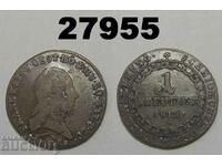 Austria 1 Kreuzer 1812 S